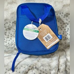 Lunch bag Insulated Women Kids Medium Thistle & Thread Blue Microban lunchbox